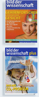 Cover bild der wissenschaft und bild der wissenschaft plus